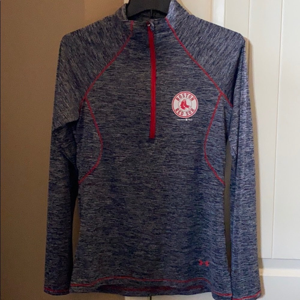 Ladies Under Armour Boston RedSox pullover
